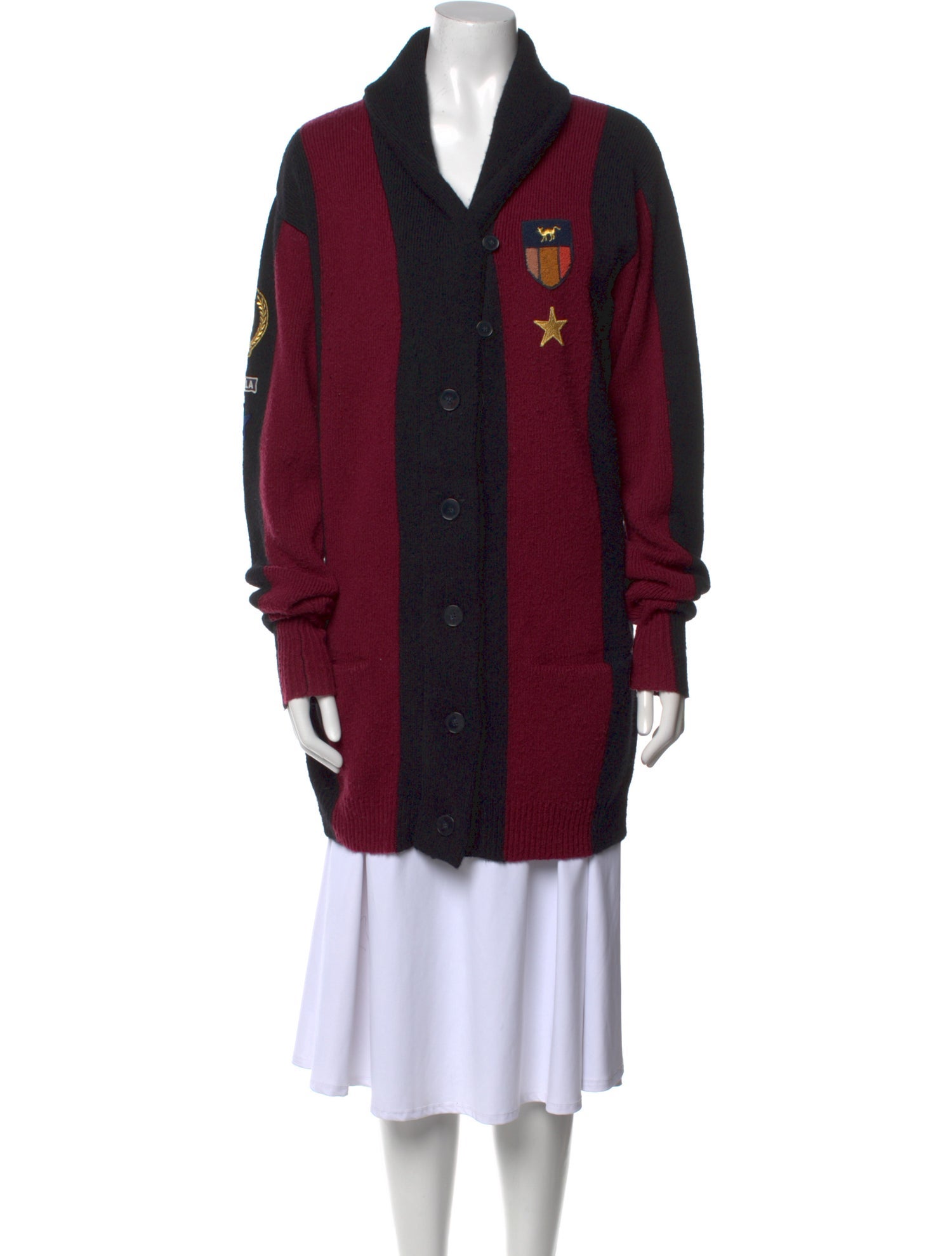 Stella McCartney Virgin Wool Striped Sweater