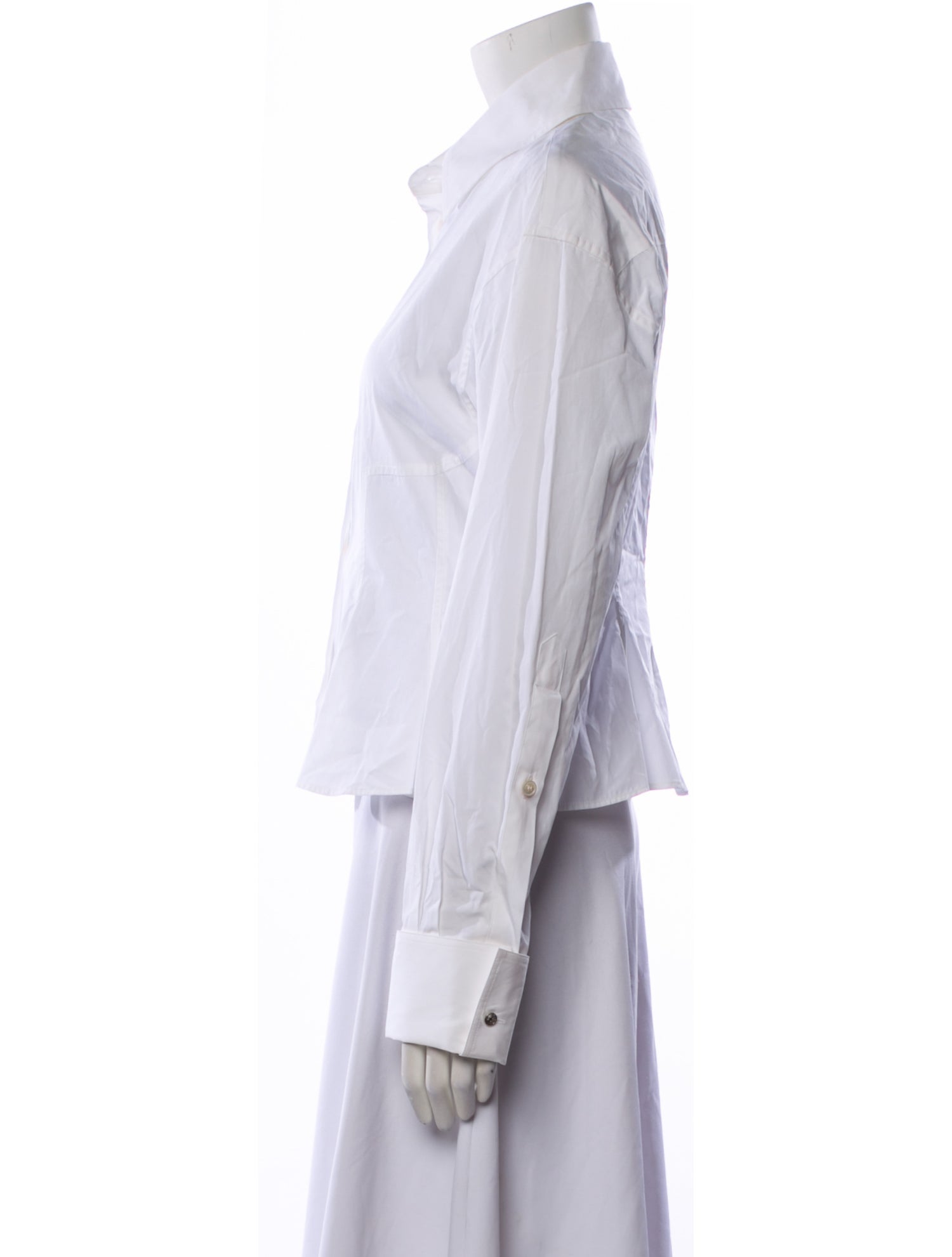 Stella McCartney Long Sleeve Button-Up Top