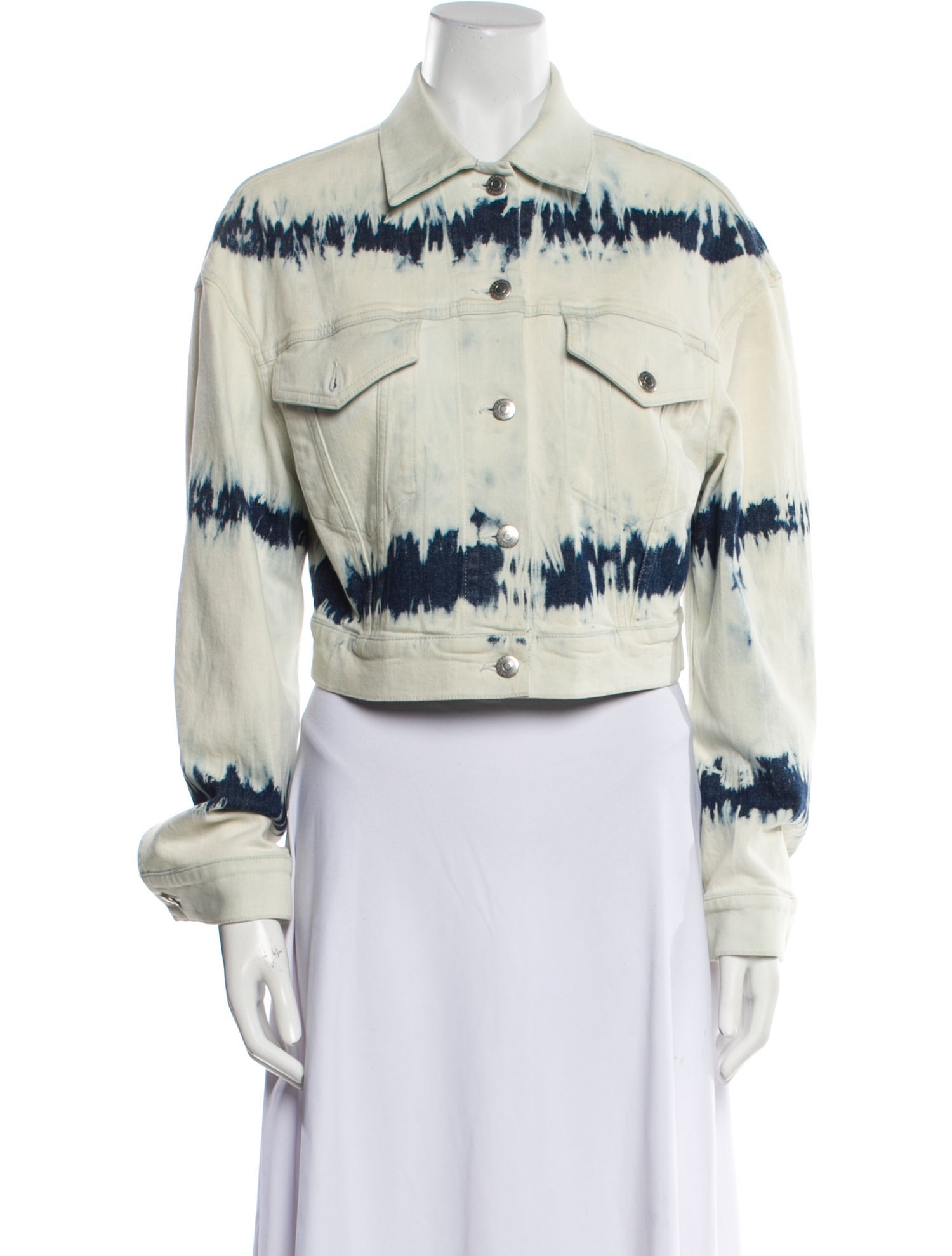 Stella McCartney Graphic Print Denim Jacket