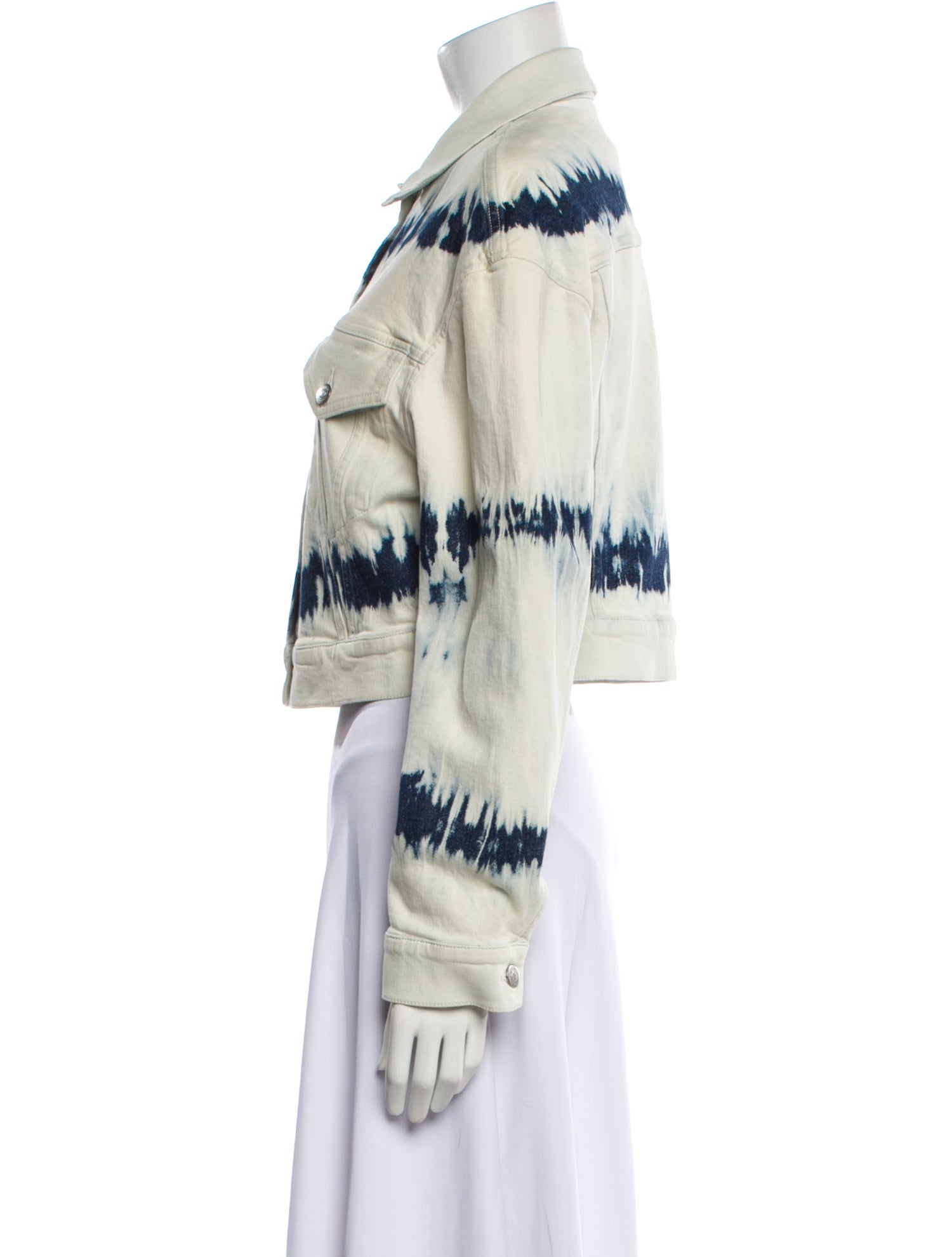 Stella McCartney Graphic Print Denim Jacket