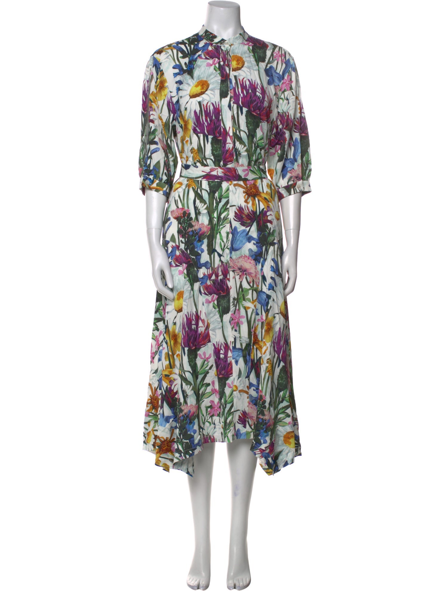 Stella McCartney Floral Print Long Dress