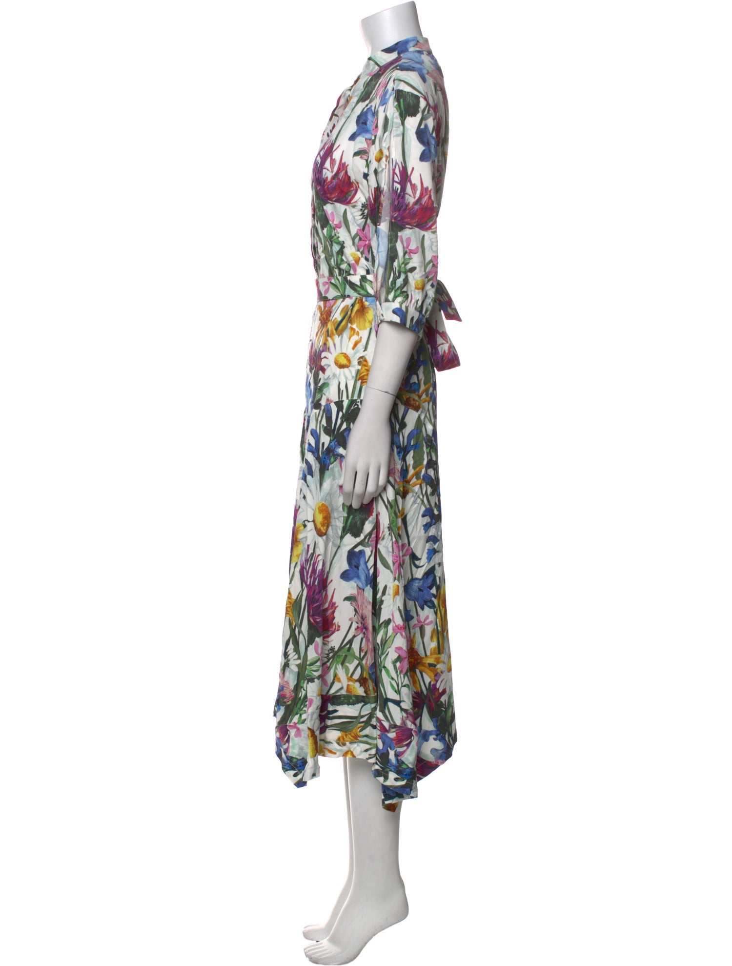 Stella McCartney Floral Print Long Dress