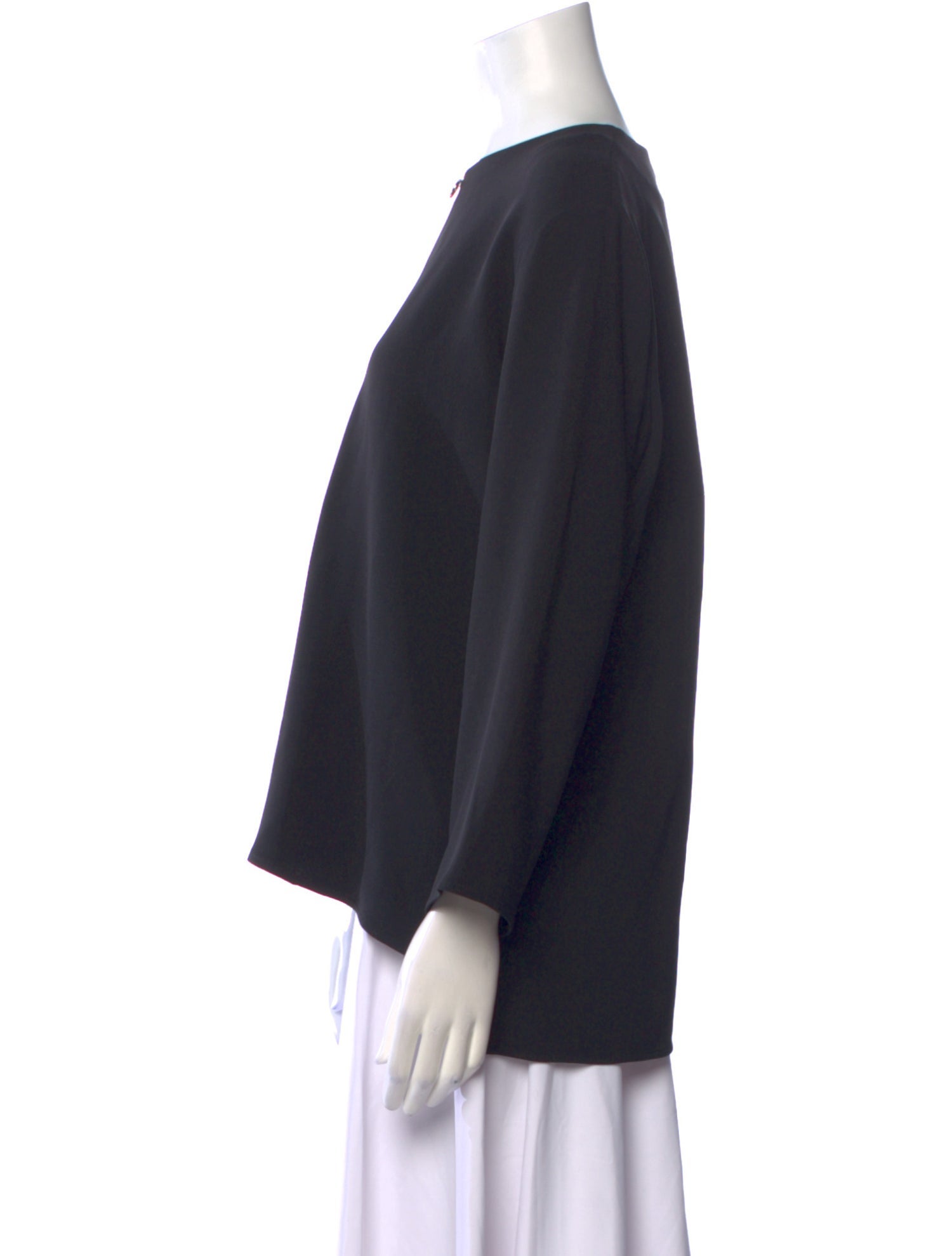 Stella McCartney V-Neck Three-Quarter Sleeve Blouse