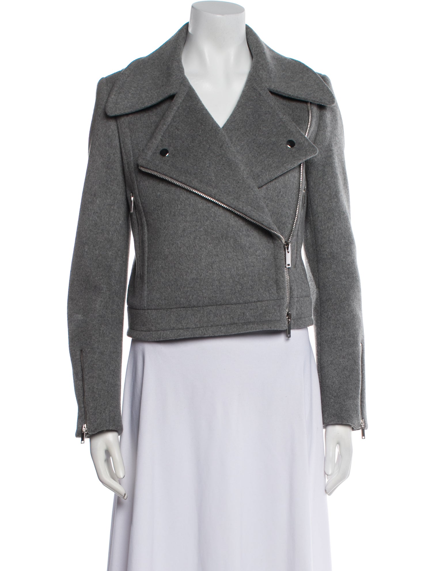 Stella McCartney Wool Biker Jacket