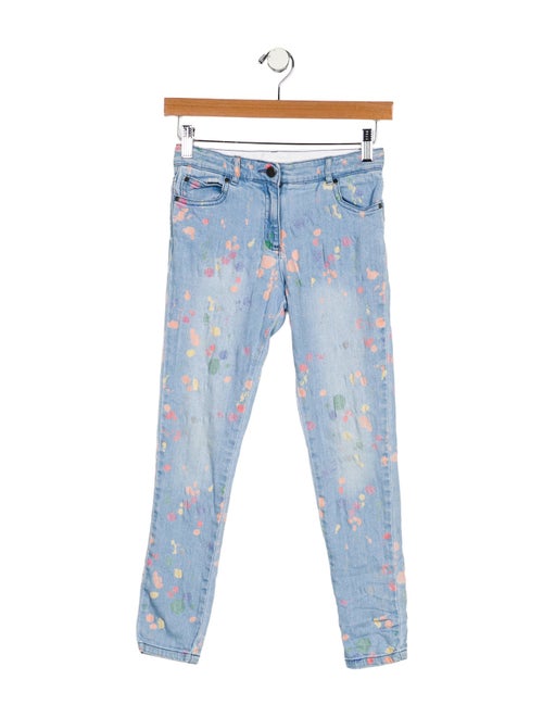 Stella McCartney Stella McCartney Girls' Pattern Print Jeans