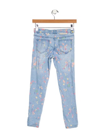 Stella McCartney Stella McCartney Girls' Pattern Print Jeans