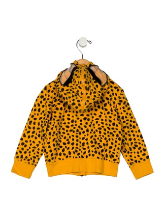 Stella McCartney Boys Animal Print Cotton Zip Up Jacket