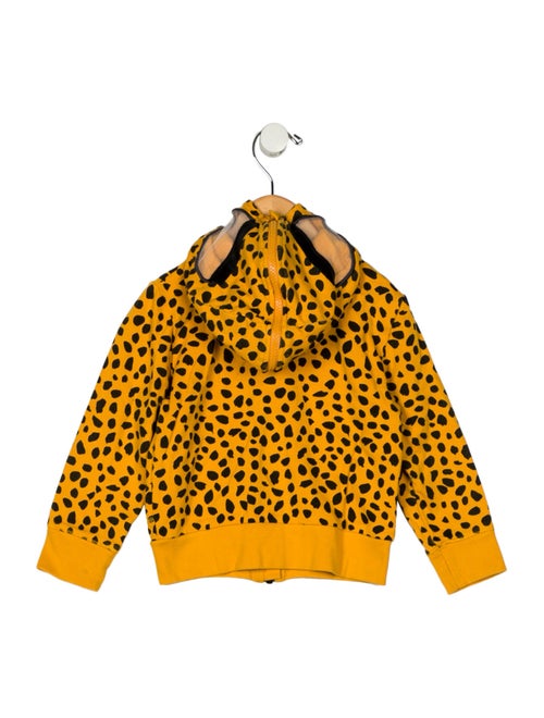 Stella McCartney Boys Animal Print Cotton Zip Up Jacket