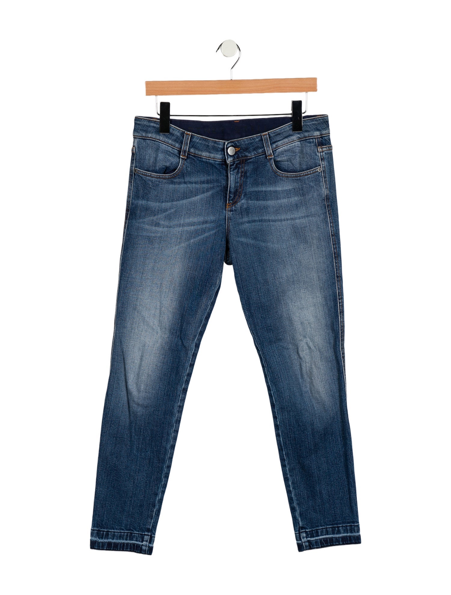 Stella McCartney Mid-Rise Skinny Leg Jeans