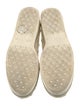 Stella McCartney Canvas Embroidered Accent Loafers