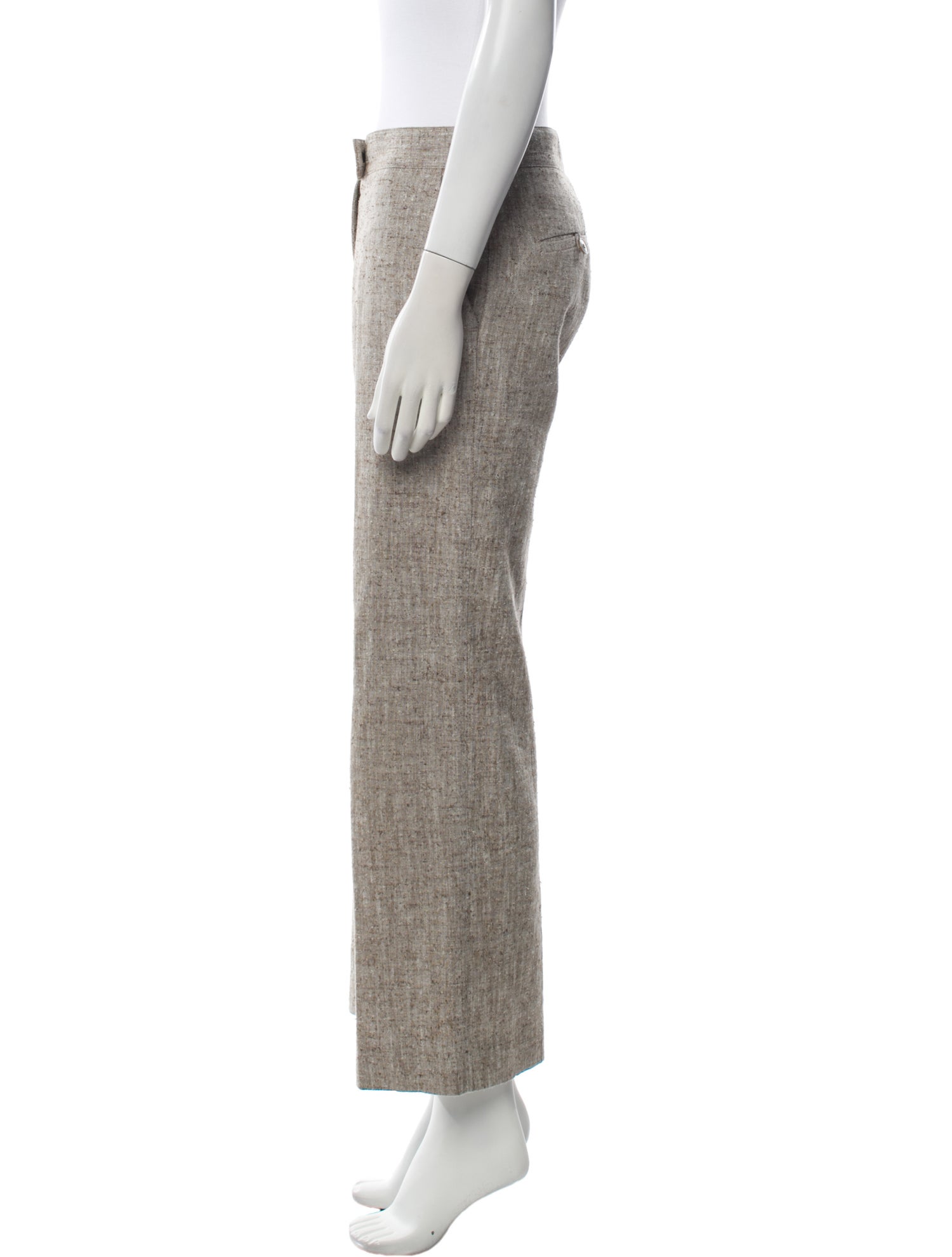 Stella McCartney Silk Wide Leg Pants