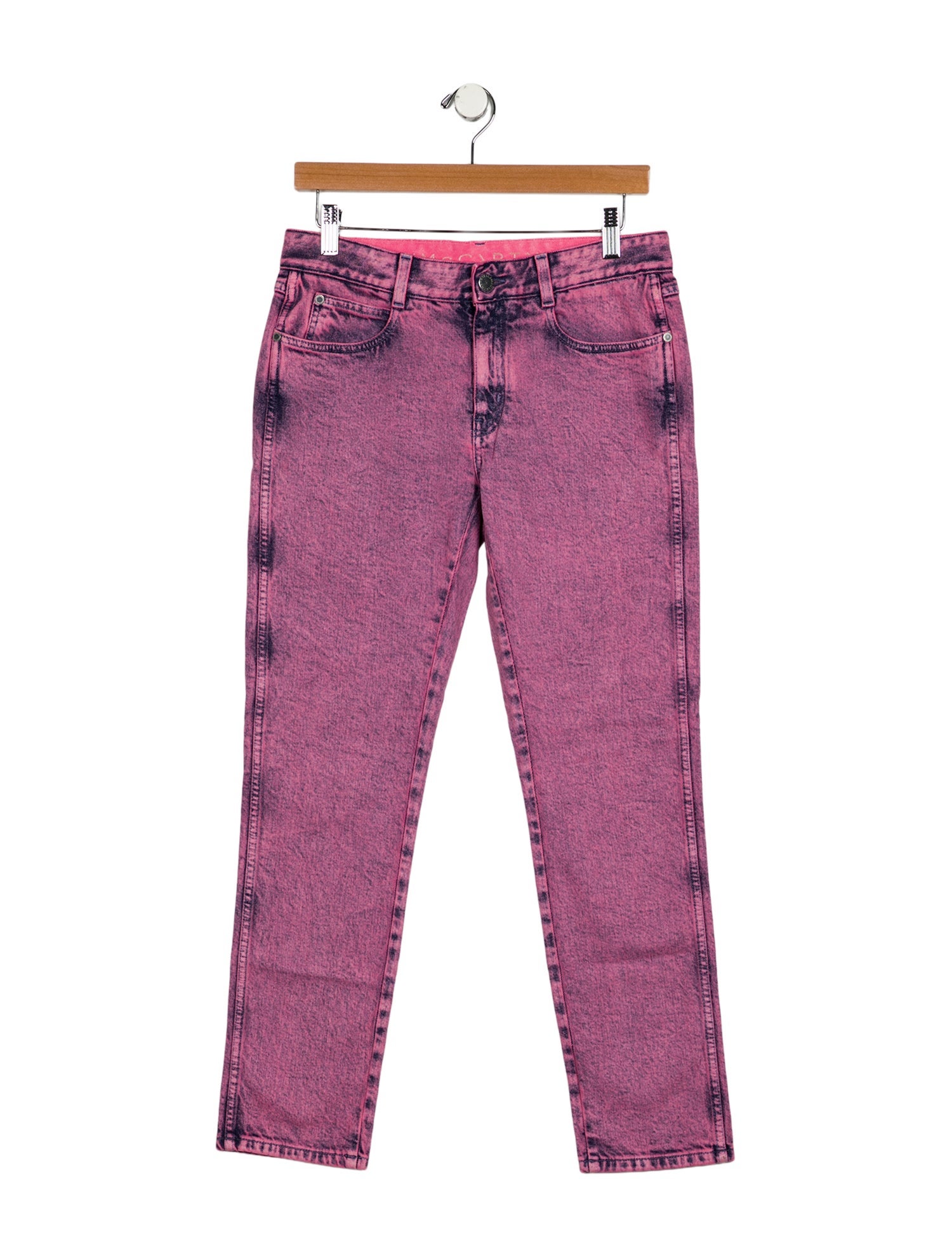 Stella McCartney Mid-Rise Straight Leg Jeans