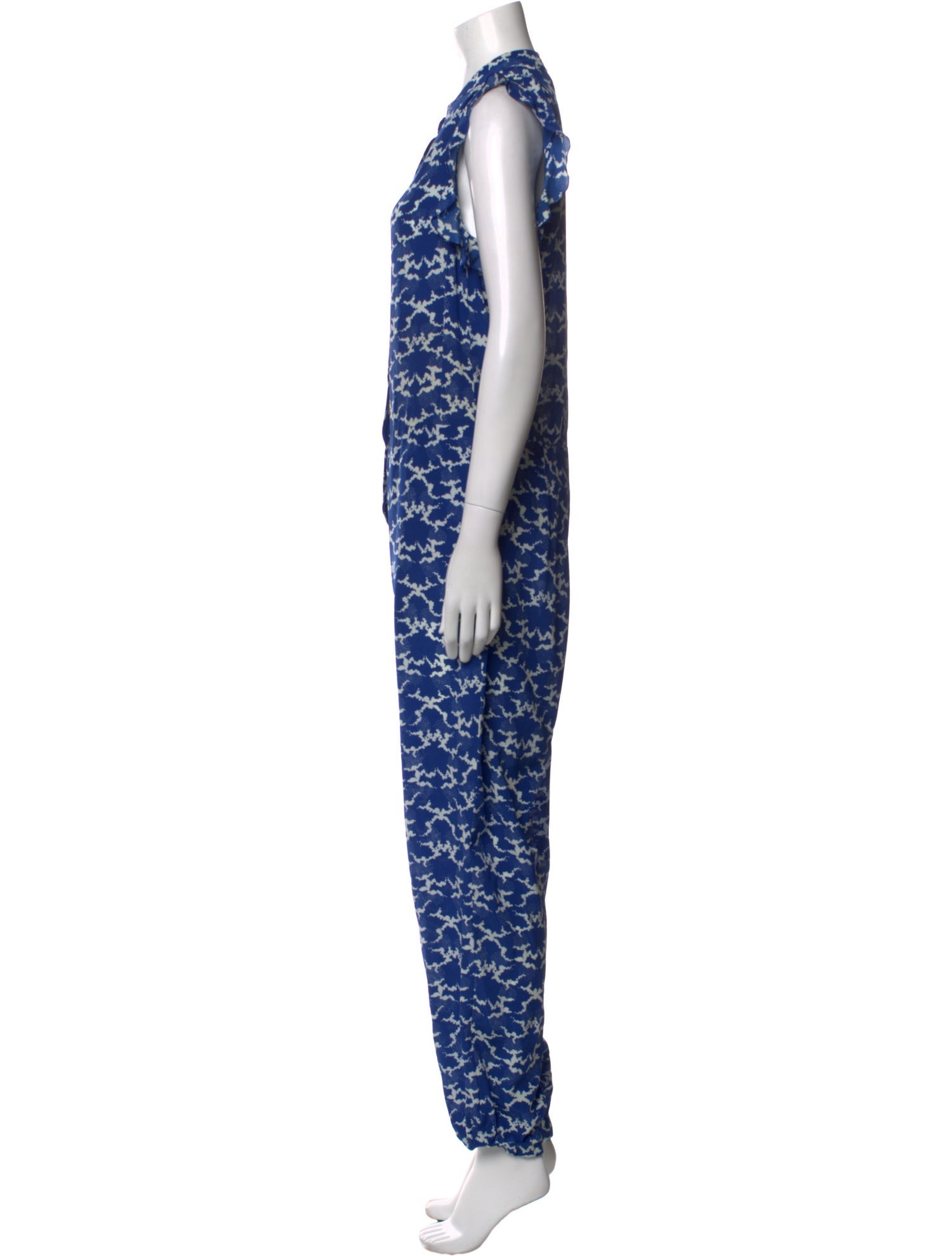 Stella McCartney Silk Printed Jumpsuit
