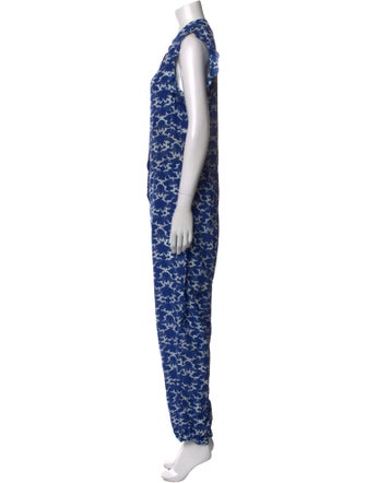 Stella McCartney Silk Printed Jumpsuit
