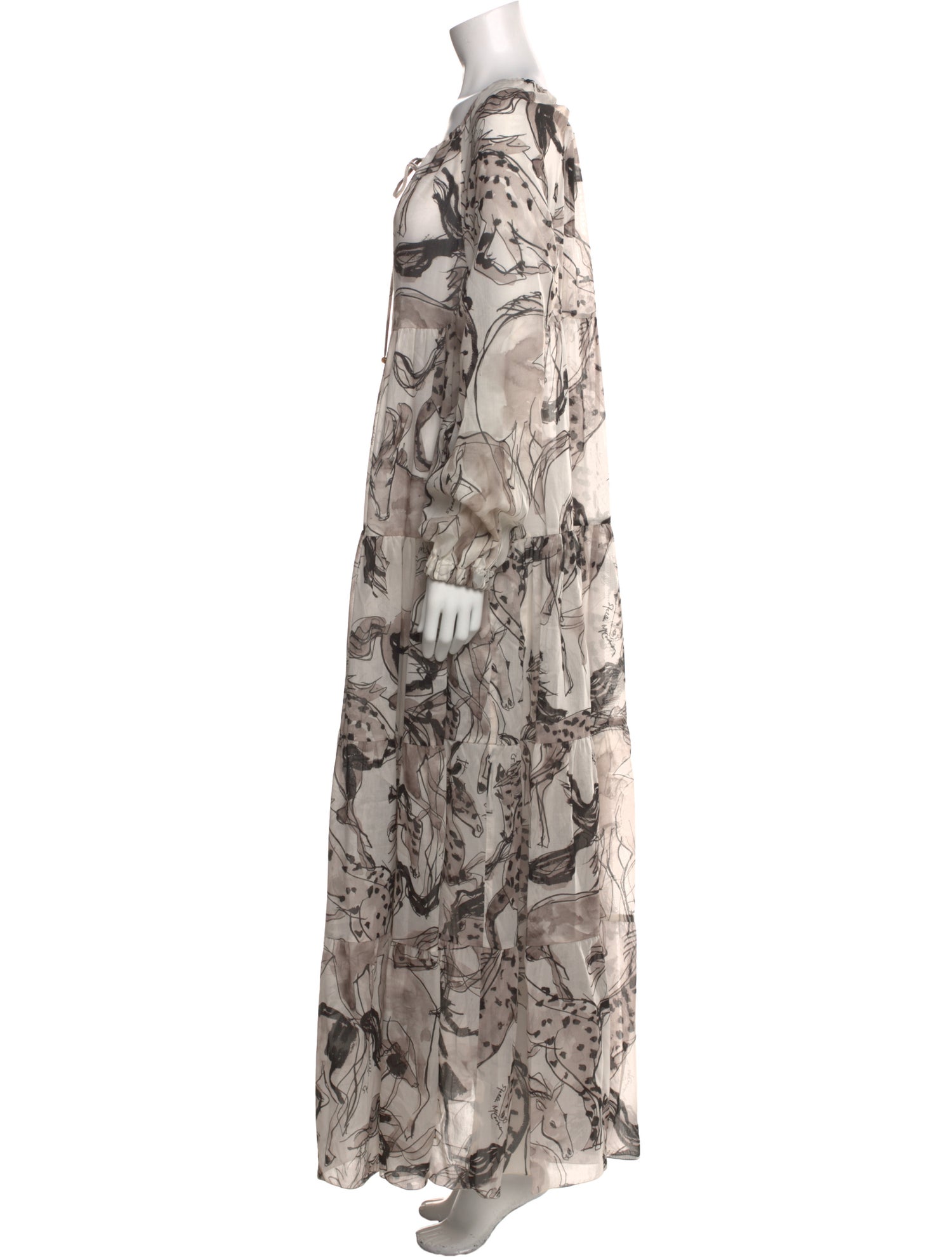 Stella McCartney Printed Long Dress