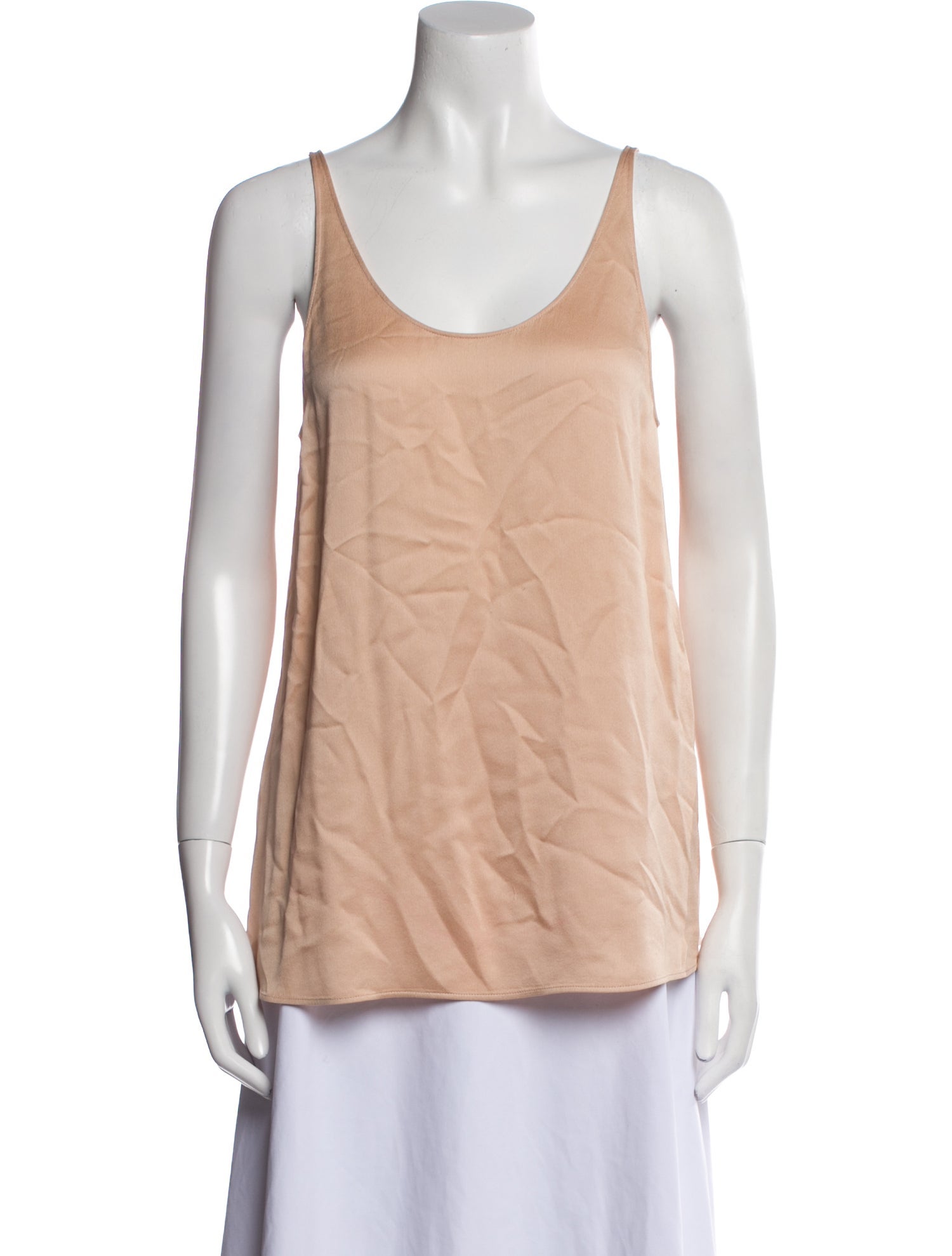 Stella McCartney Silk Scoop Neck Top