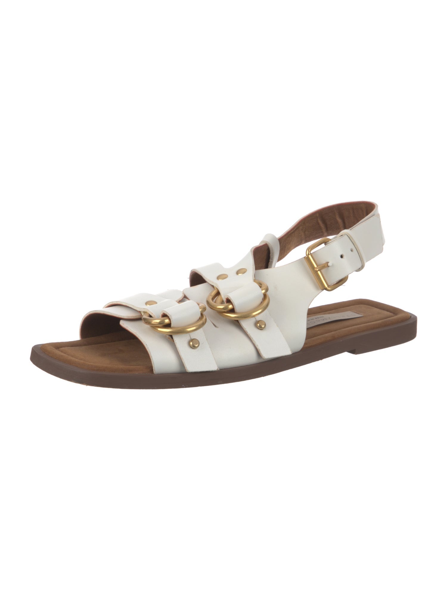 Stella McCartney Leather Slingback Sandals