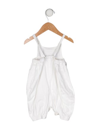 Stella McCartney Infant Girls' Embroidered Patterned Sleeveless Romper