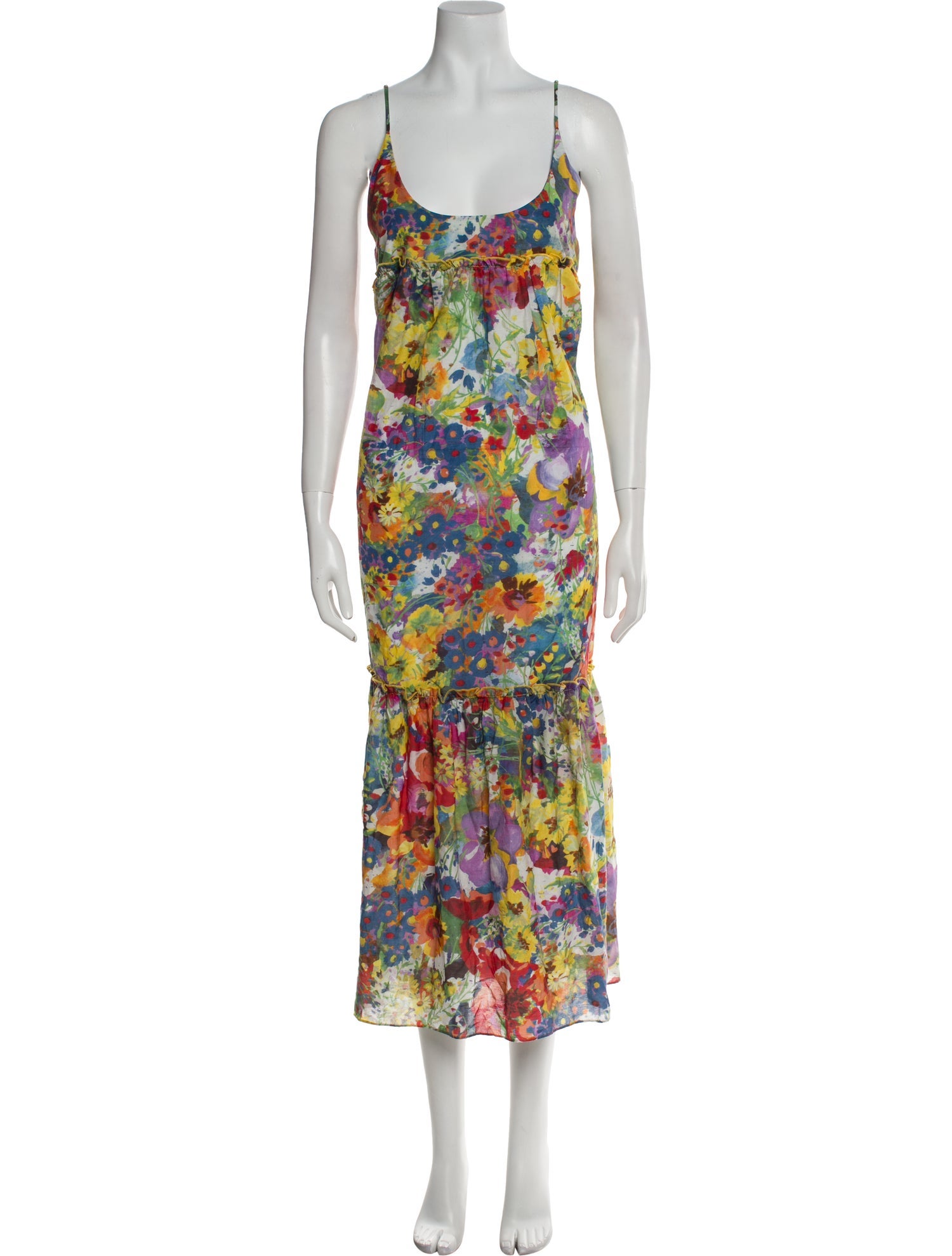 Stella McCartney Floral Print Long Dress