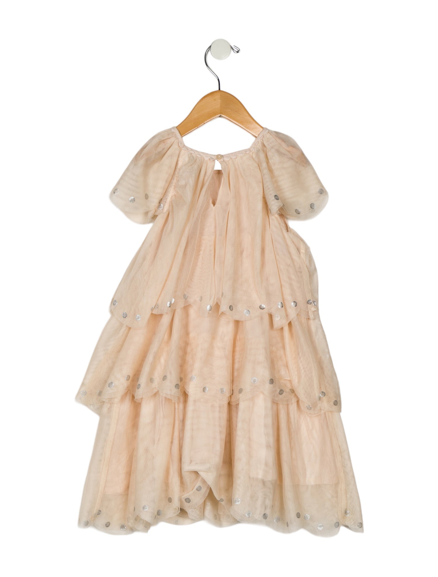 Stella McCartney Stella McCartney Girls' Tiered Ruffle Dress