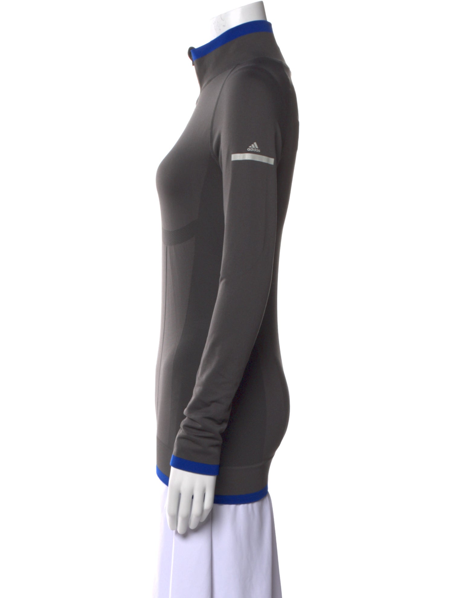 Stella McCartney Mock Neck Long Sleeve Sweatshirt