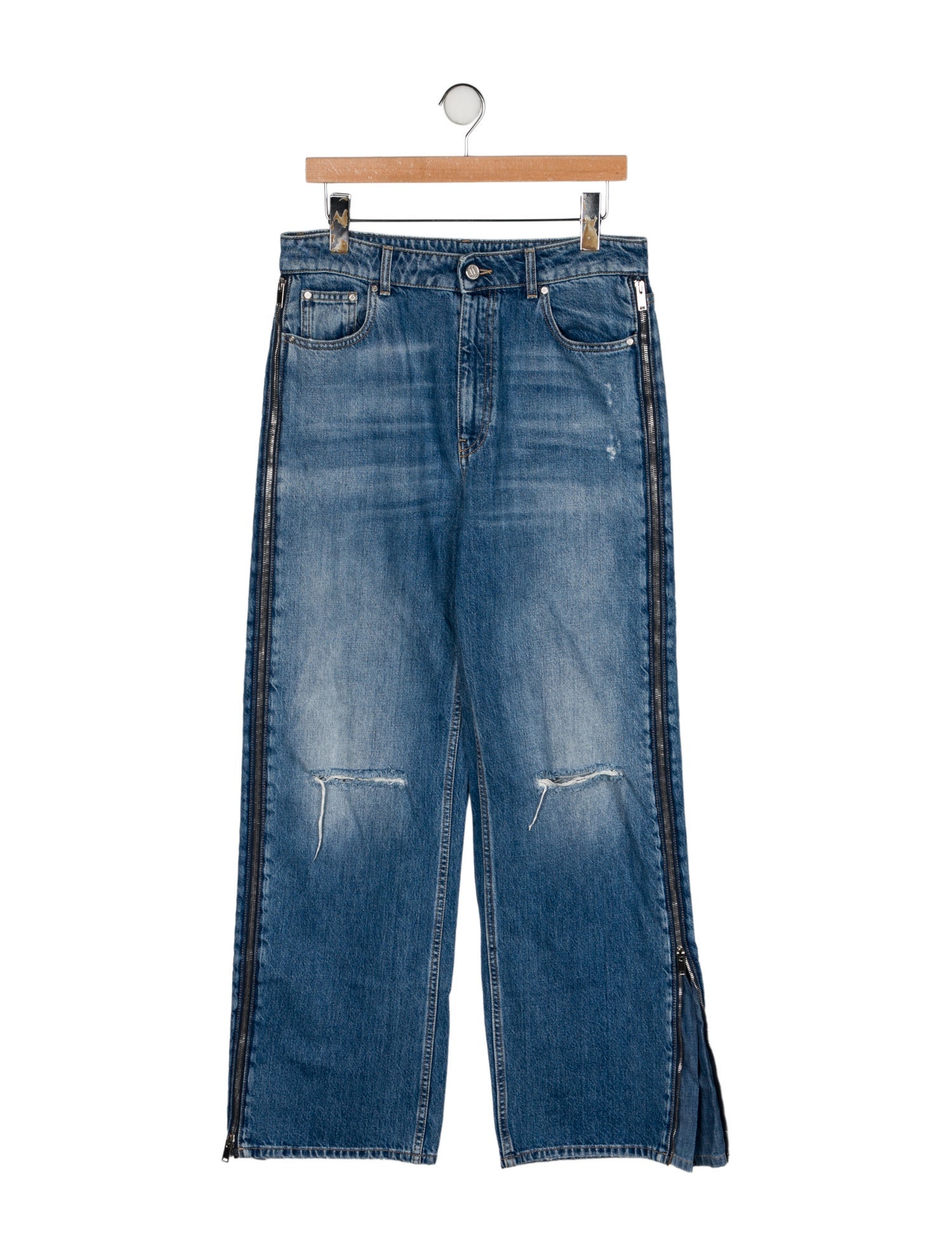 Stella McCartney High-Rise Wide Leg Jeans