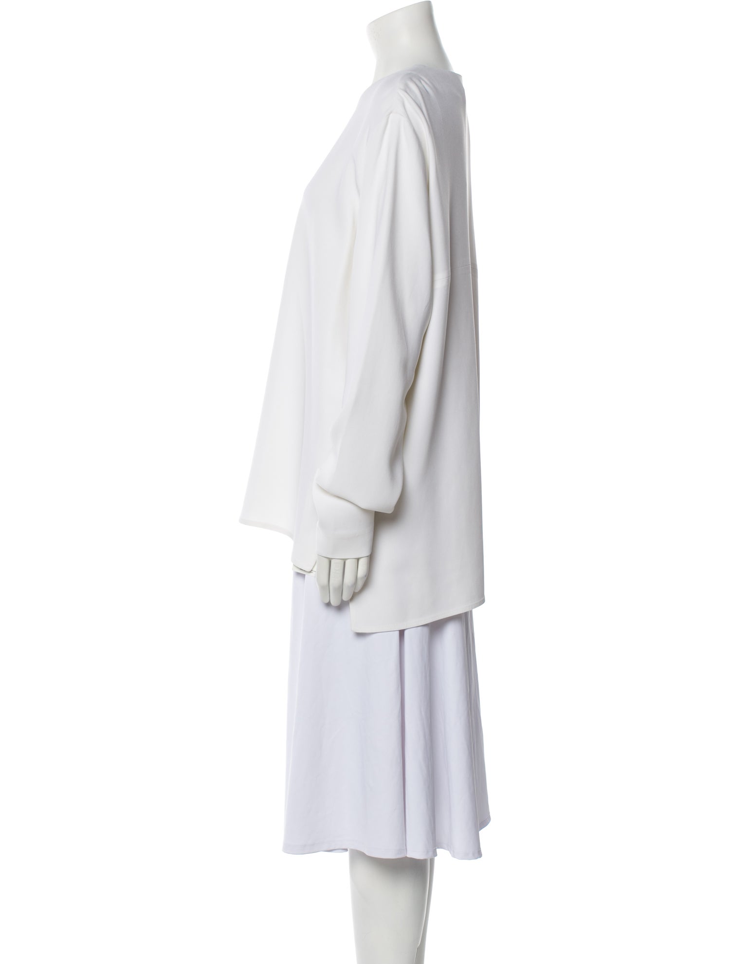 Stella McCartney V-Neck Long Sleeve Sweatshirt