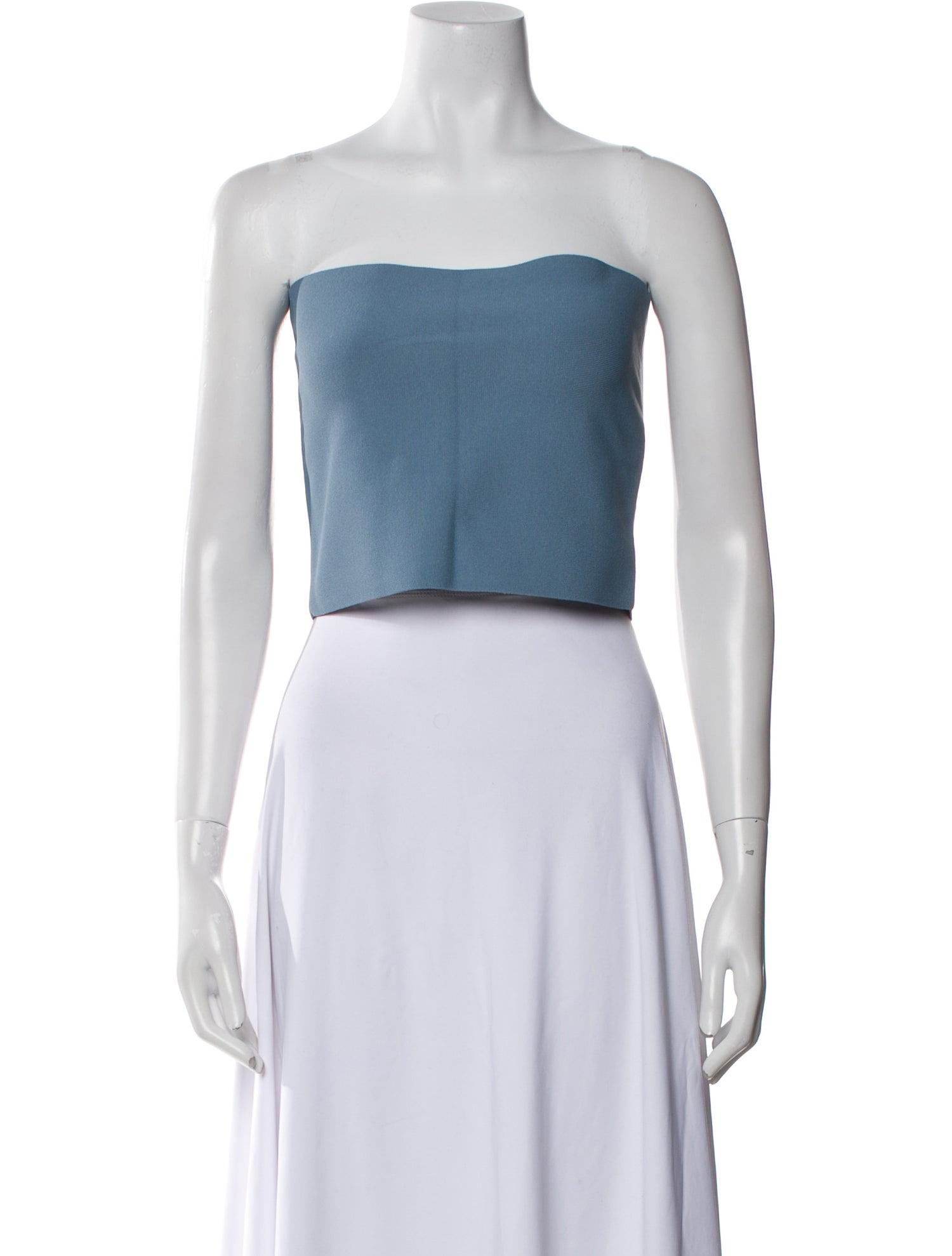 Stella McCartney Strapless Crop Top
