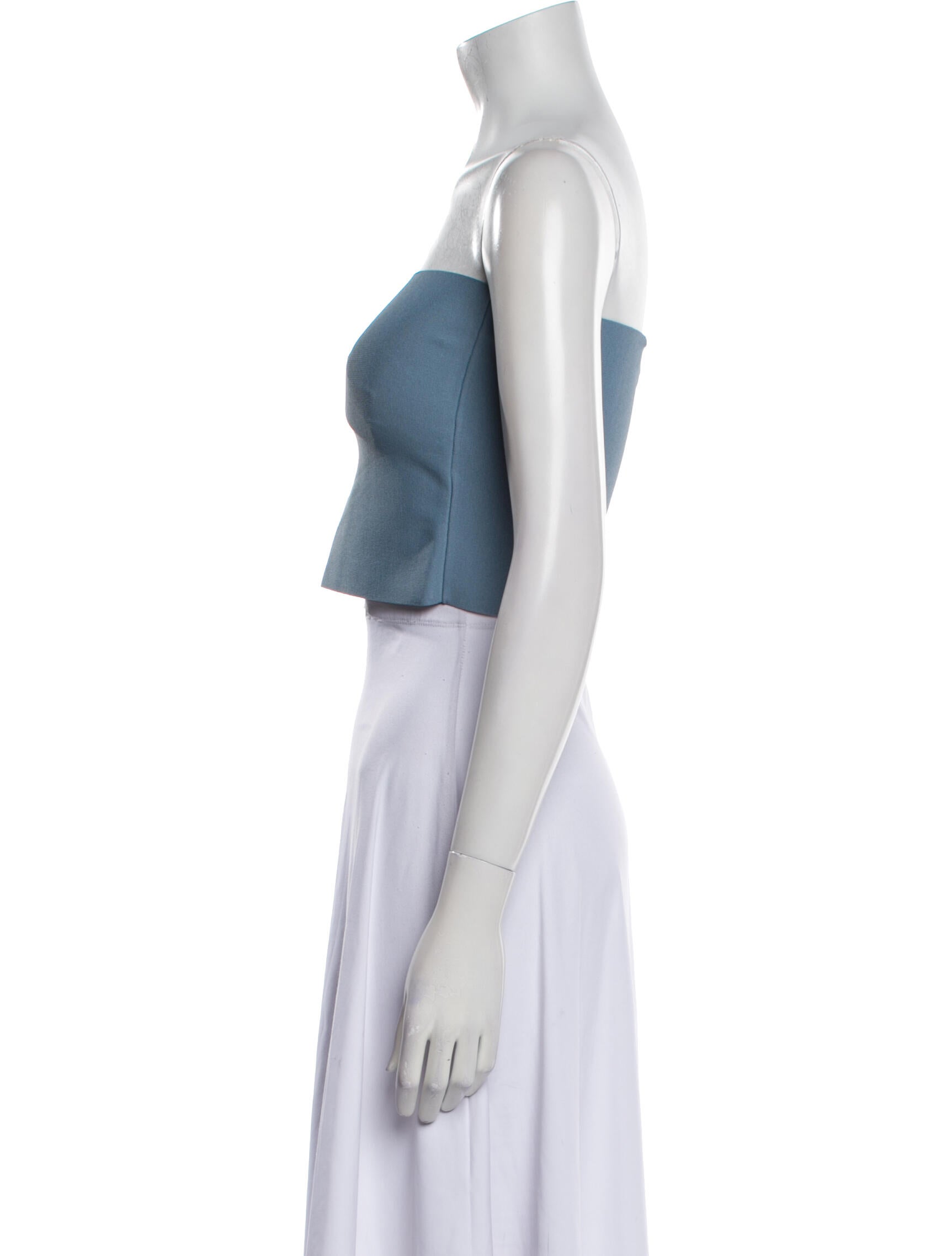 Stella McCartney Strapless Crop Top