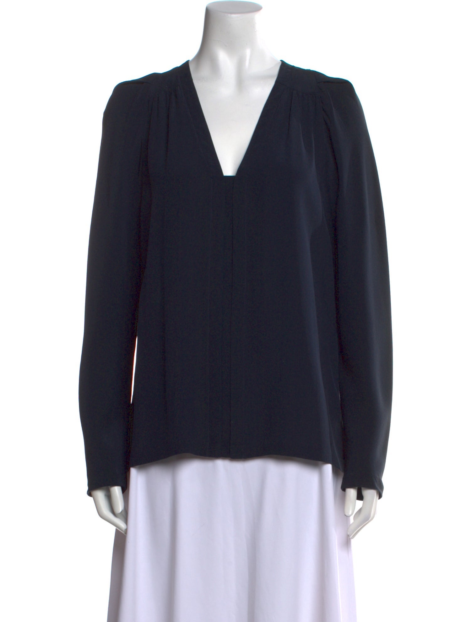 Stella McCartney Silk V-Neck Blouse