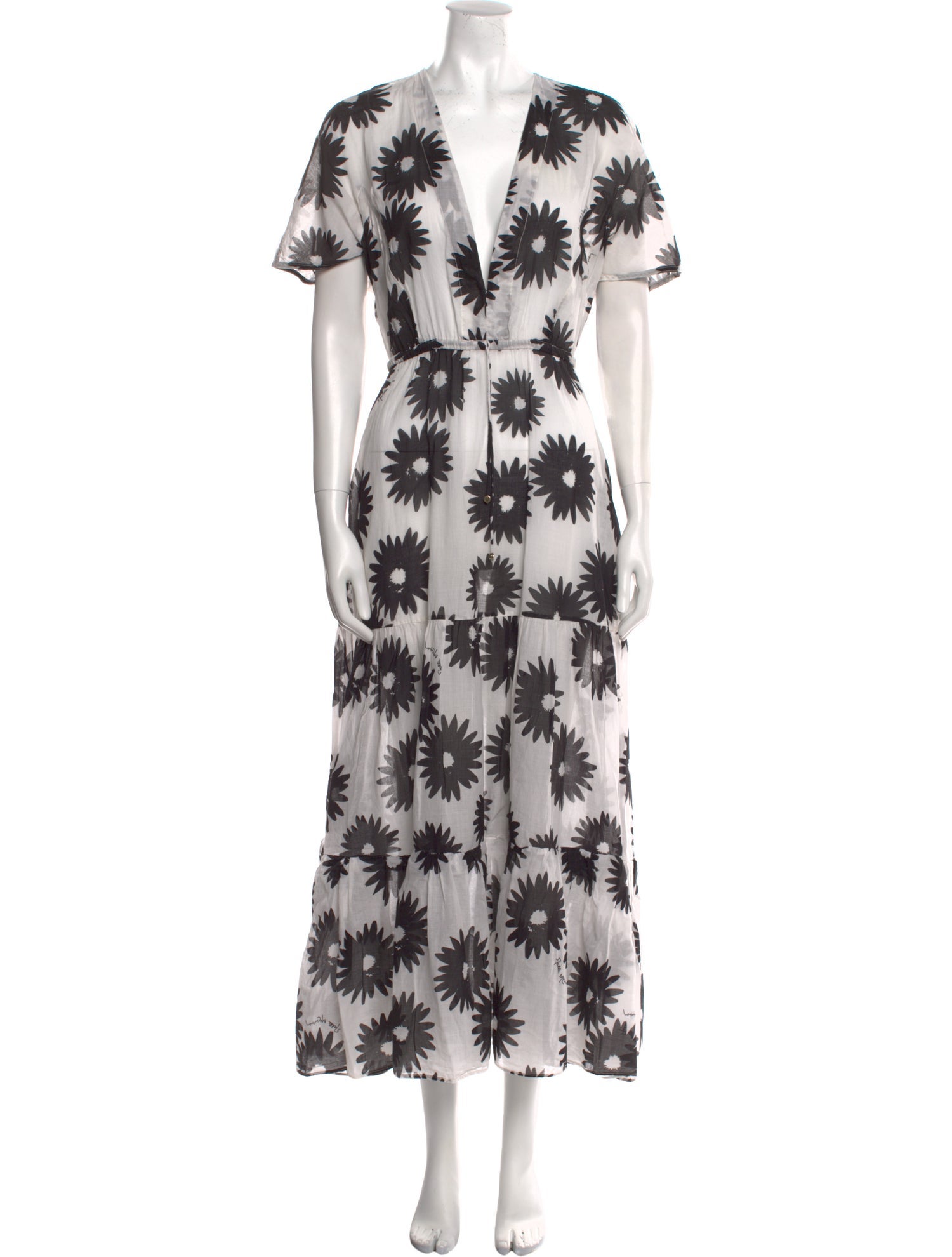 Stella McCartney Floral Print Long Dress
