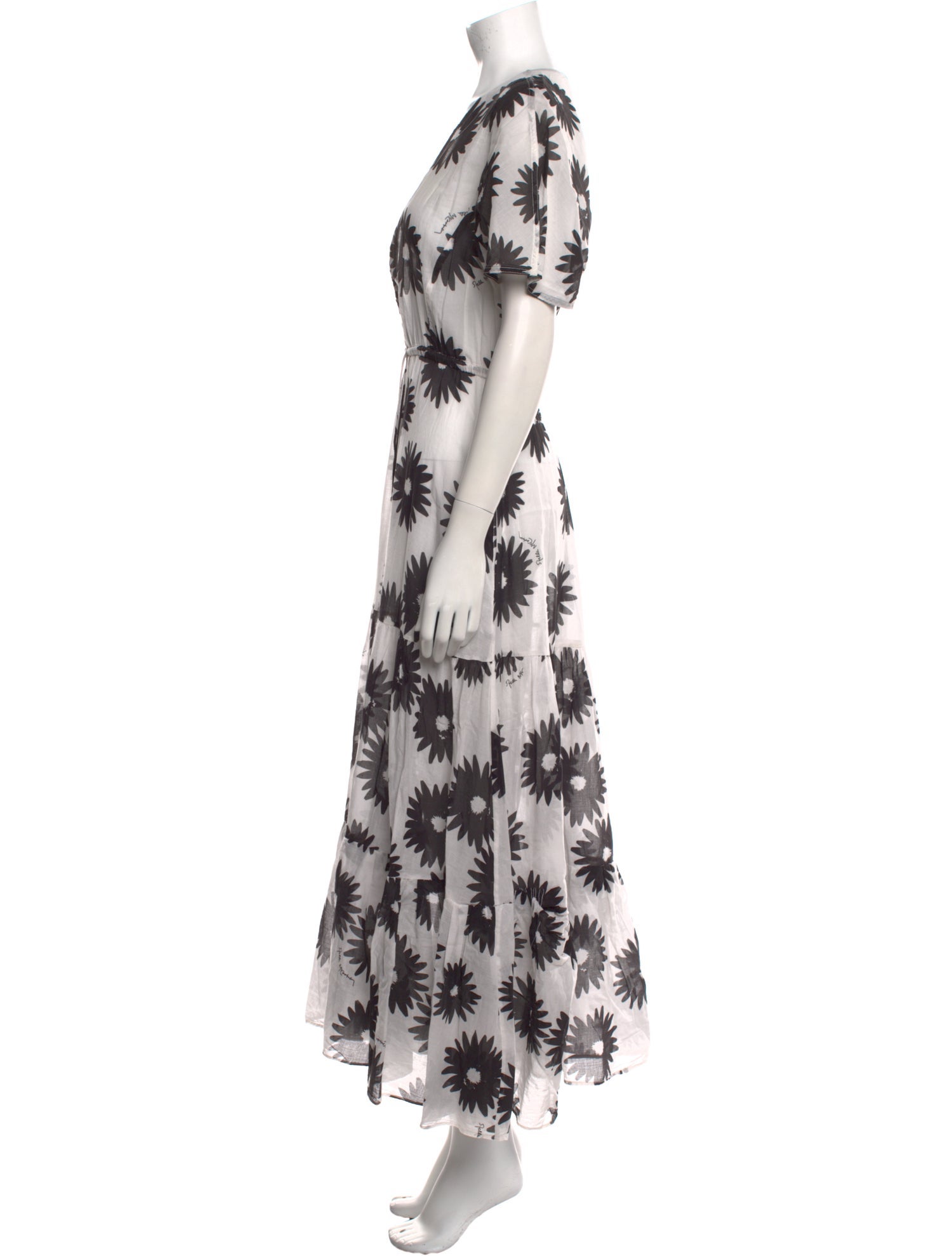 Stella McCartney Floral Print Long Dress