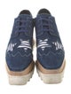 Stella McCartney Denim Patterned Oxfords