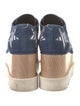 Stella McCartney Denim Patterned Oxfords