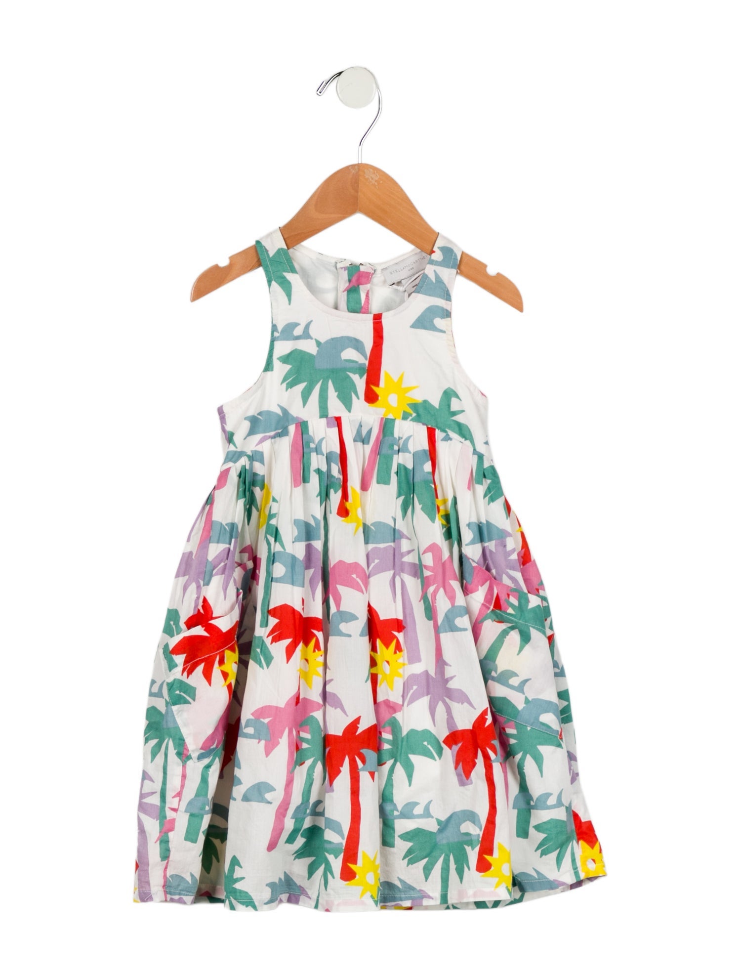 Stella McCartney Toddler Girls' Palm Tree Printed Sleeveless Dress w/Tags