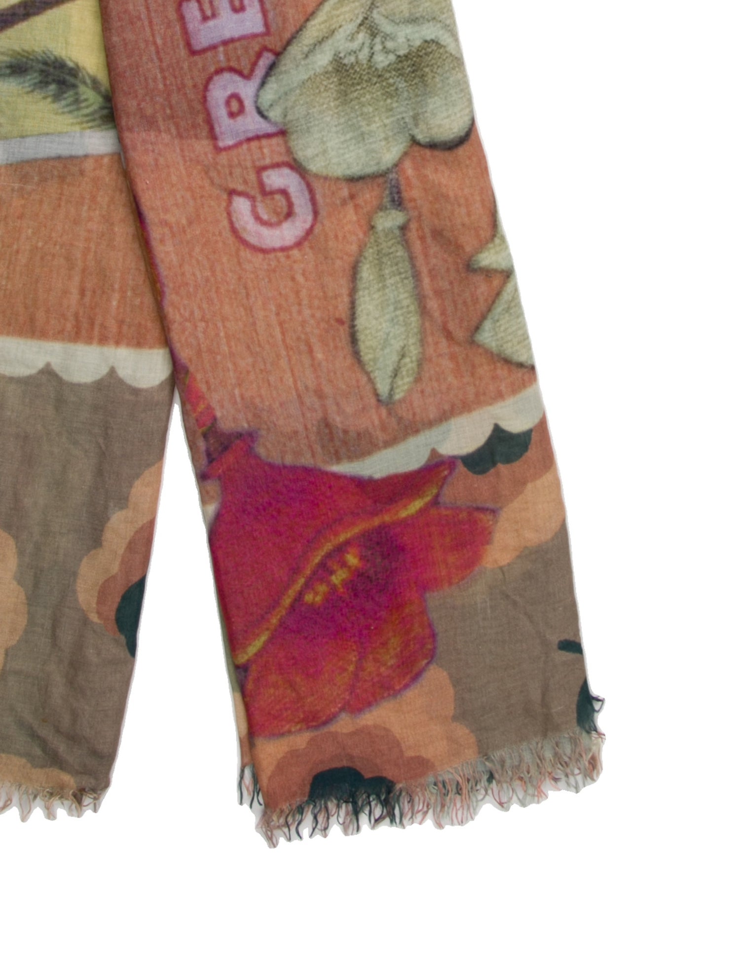 Stella McCartney Silk Printed Scarf