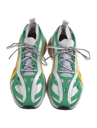 Stella McCartney Mesh Colorblock Pattern Sneakers