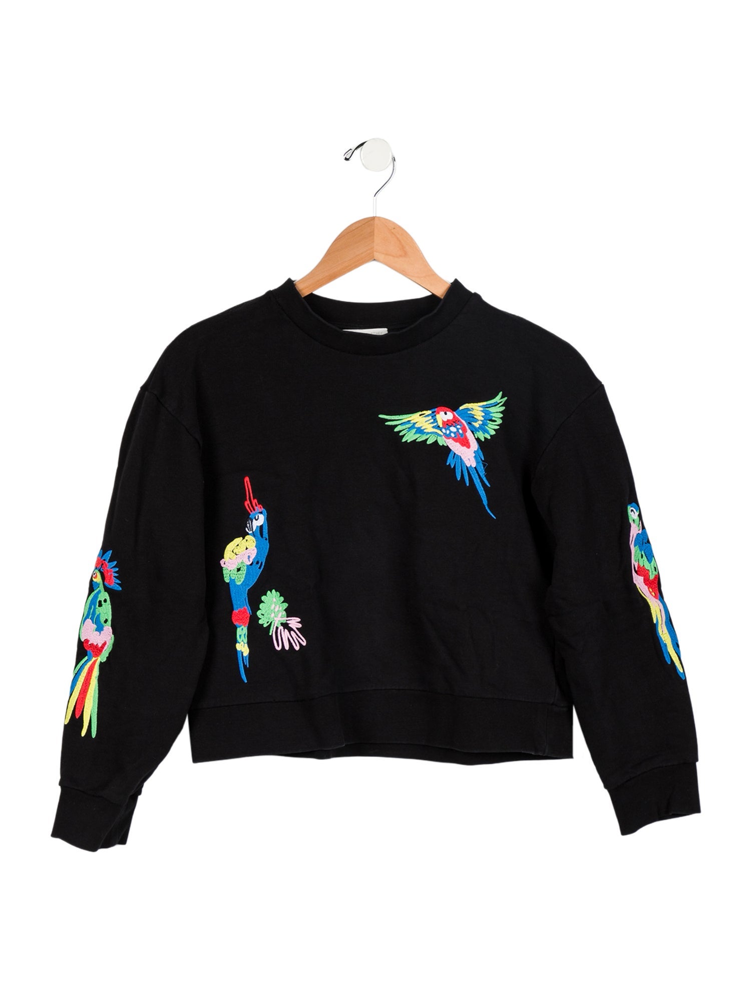 Stella McCartney Girls' Embroidered Crew Neck Sweatshirt