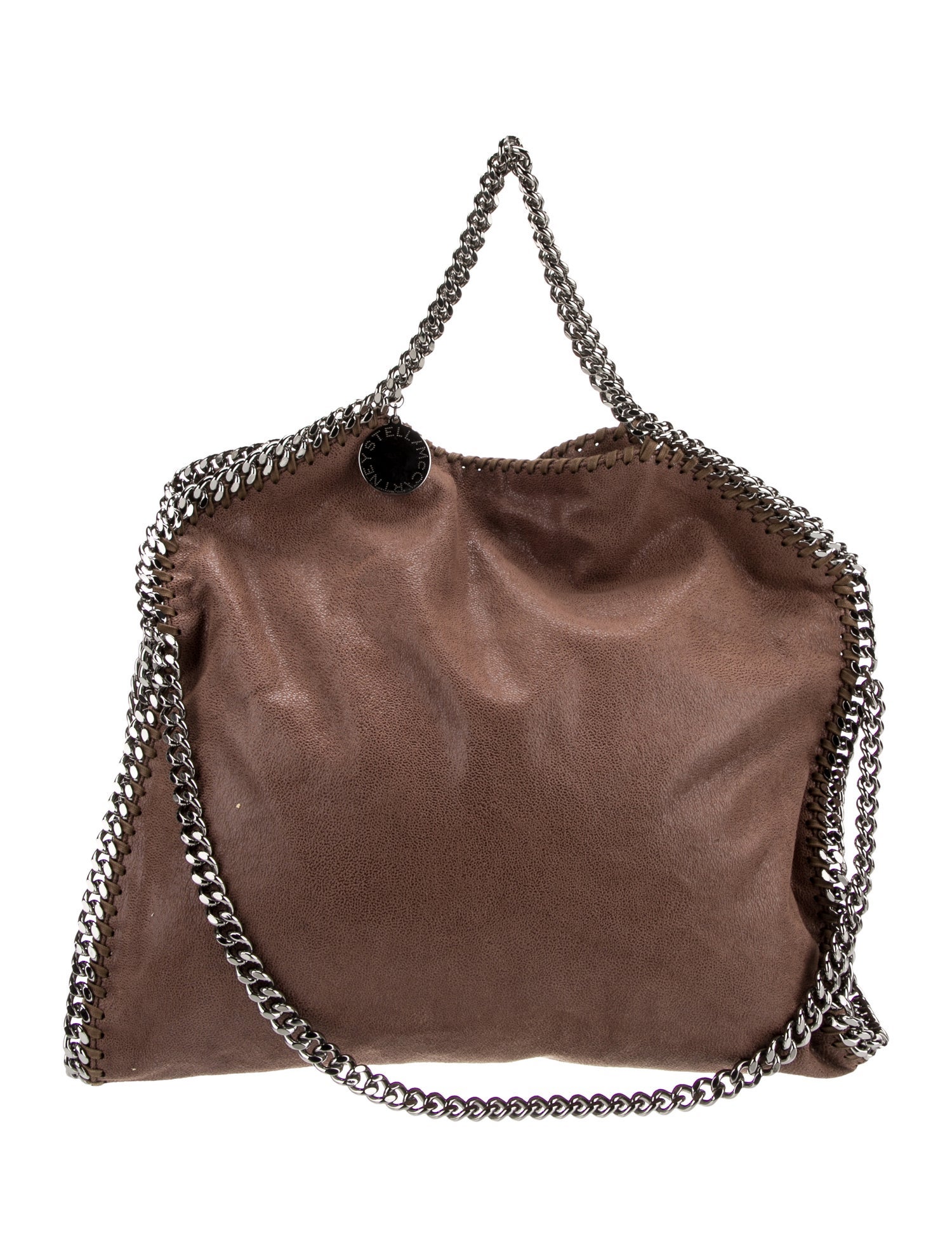 Stella McCartney Vegan Suede Top Handle Bag