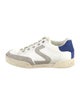 Stella McCartney Leather Colorblock Pattern Sneakers