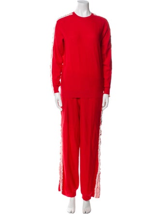 Stella McCartney Virgin Wool Printed Pant Set