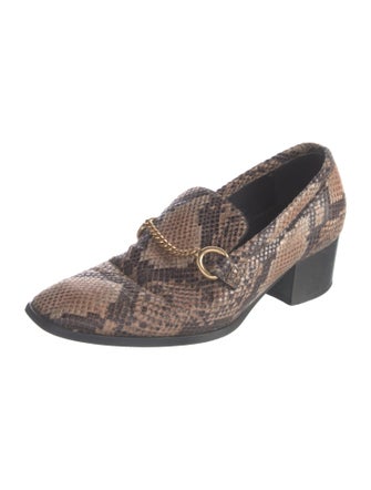Stella McCartney Leather Printed Pumps