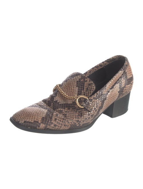 Stella McCartney Leather Printed Pumps