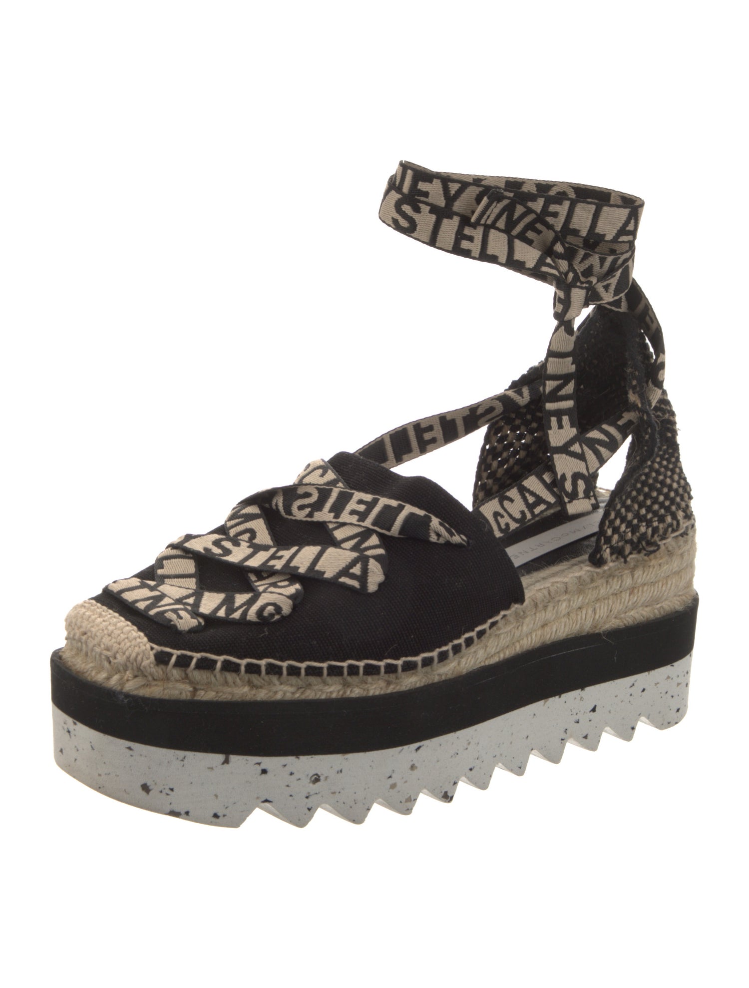 Stella McCartney Canvas Printed Espadrilles