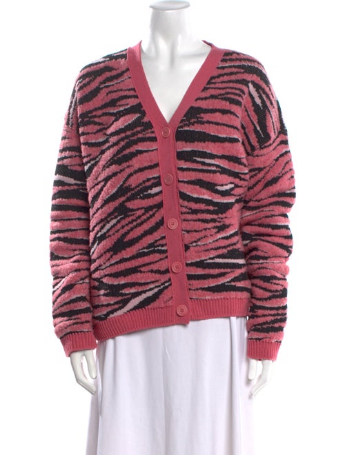 Stella McCartney Virgin Wool Colorblock Pattern Sweater