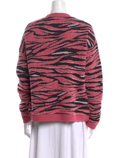 Stella McCartney Virgin Wool Colorblock Pattern Sweater