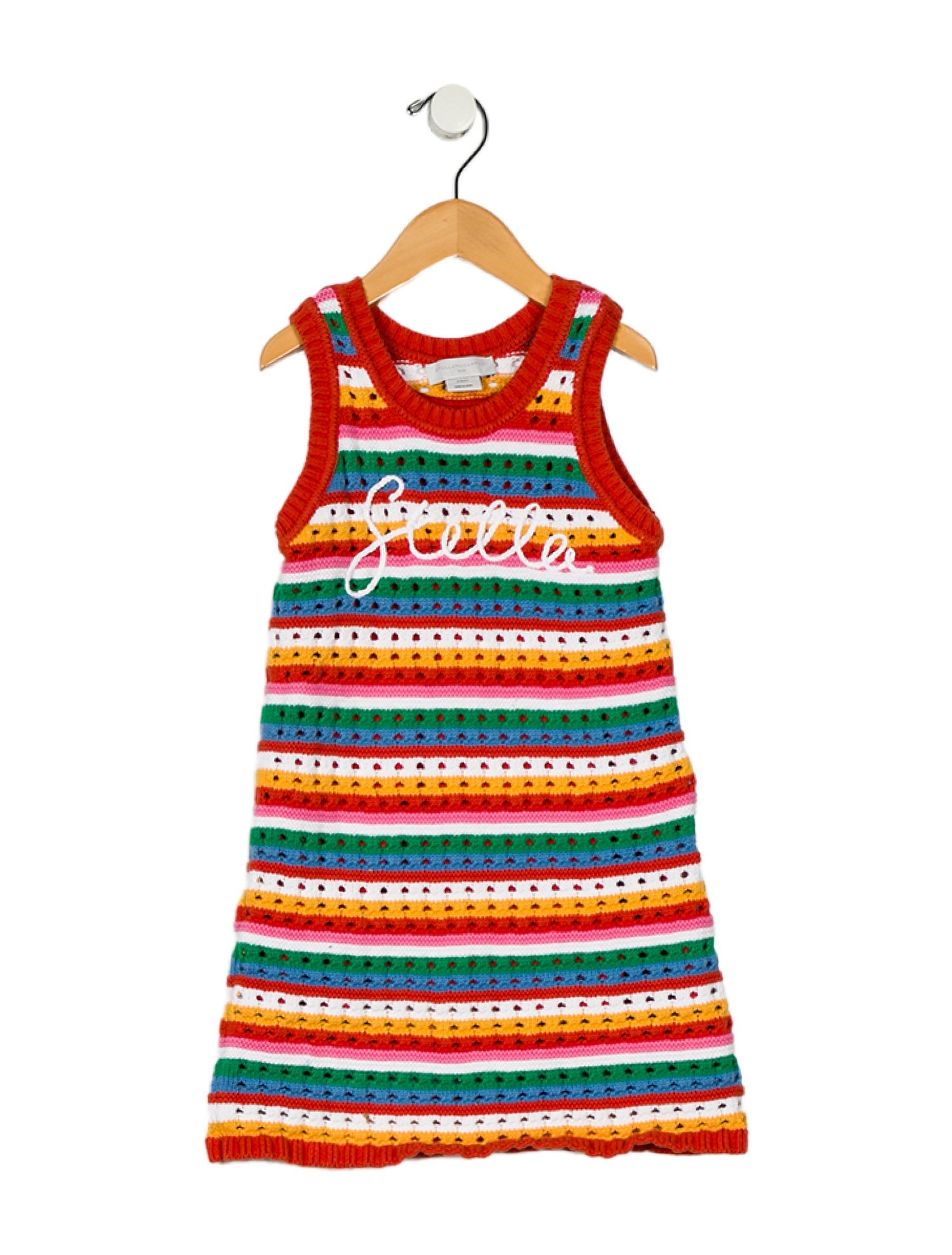 Stella McCartney Toddler Girls' Cotton Knit Sleeveless Dress