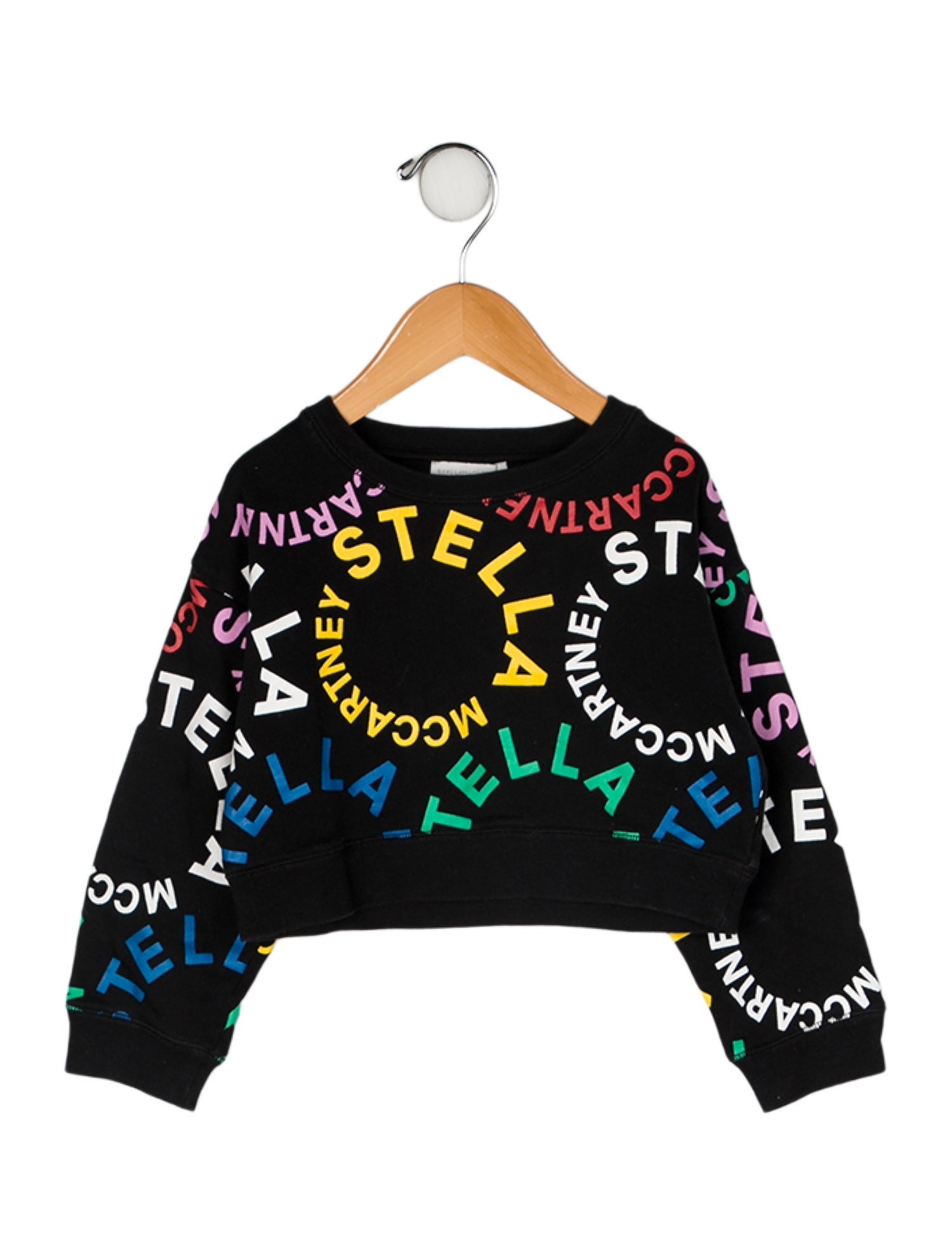 Stella McCartney Toddler Girls Cotton Logo Sweatshirt