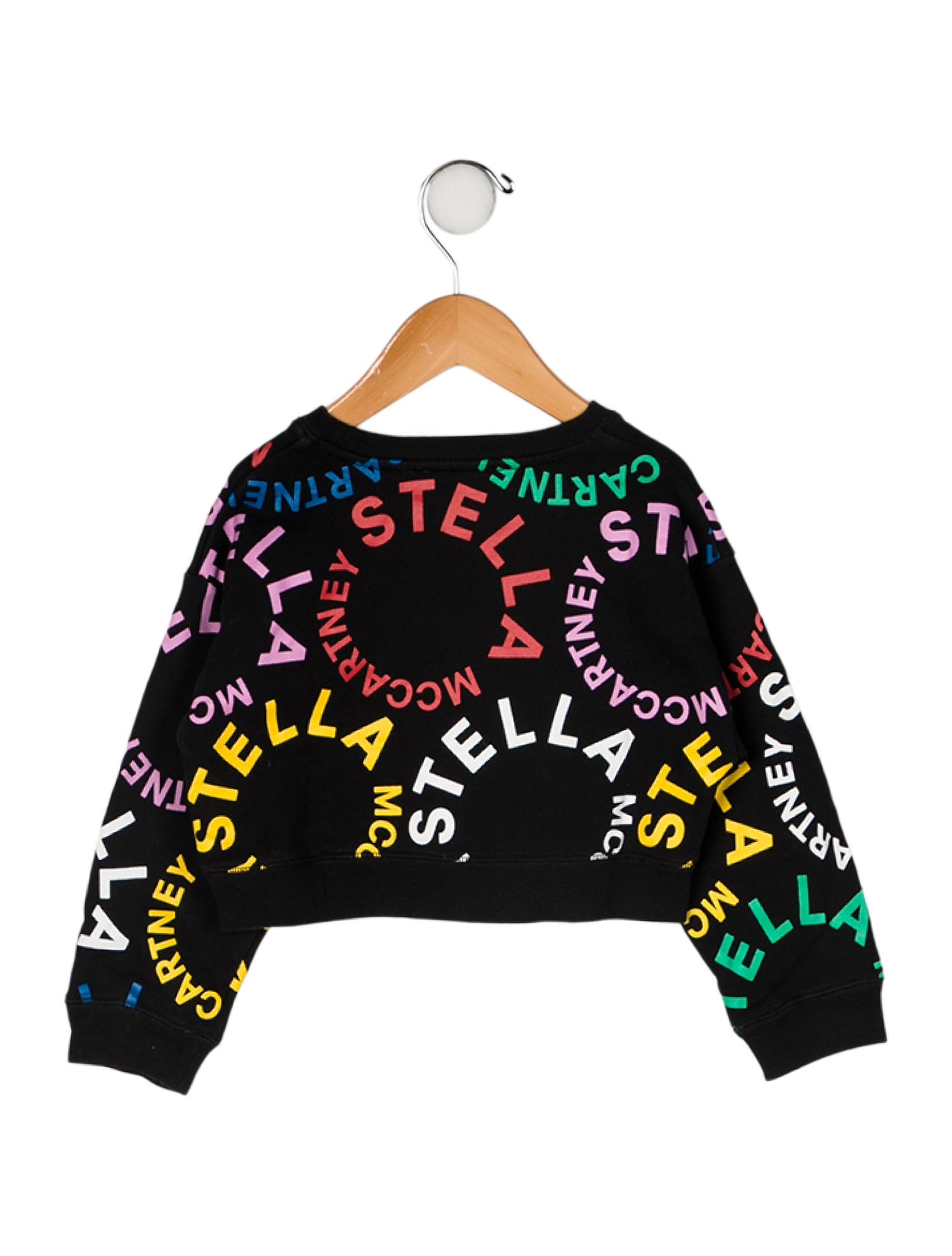 Stella McCartney Toddler Girls Cotton Logo Sweatshirt