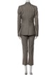 Stella McCartney Wool Plaid Print Pantsuit